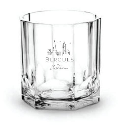 Verre effet cristal BERGUES