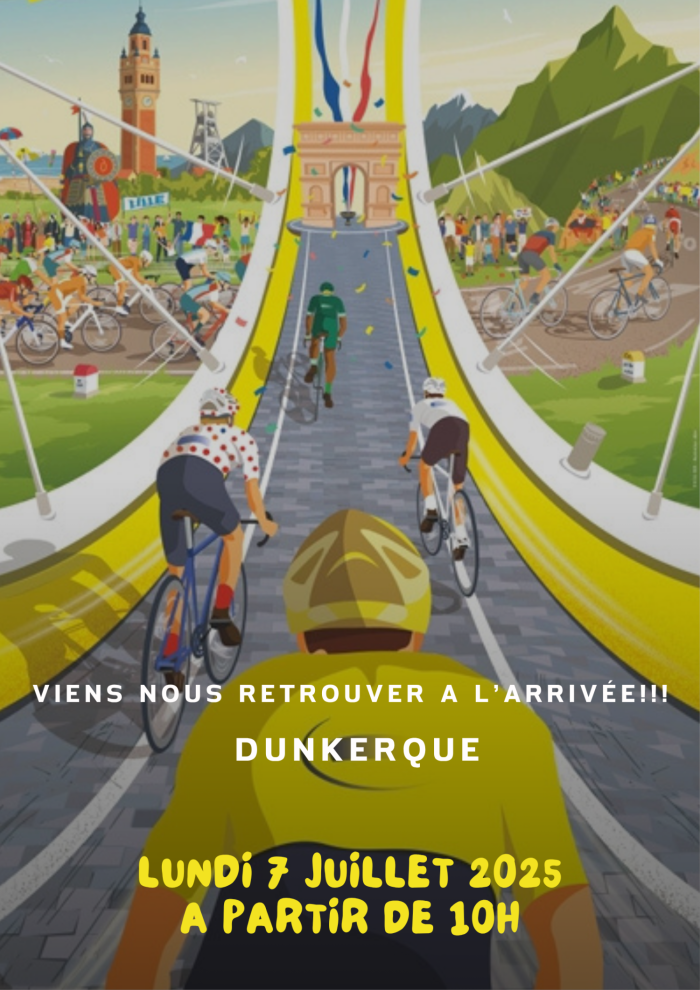 FAN ZONE DU TOUR DE FRANCE A DUNKERQUE